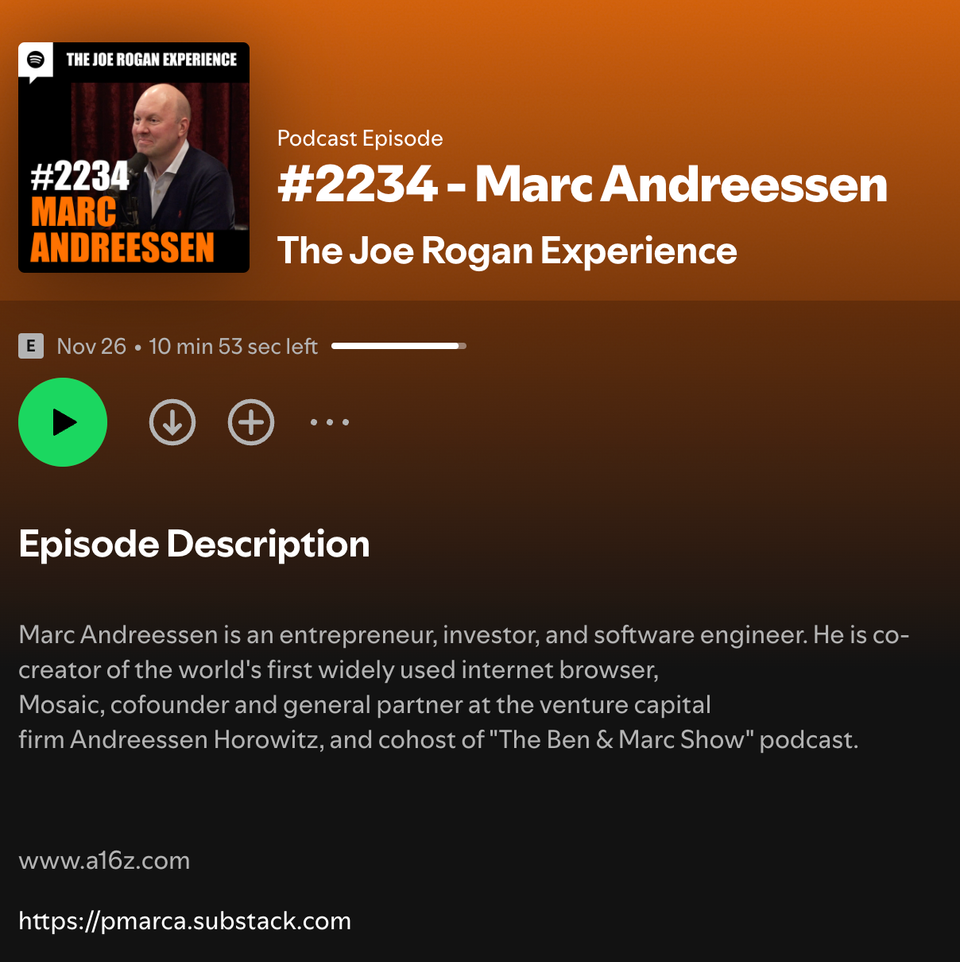 Marc Andreessen's Dark Period